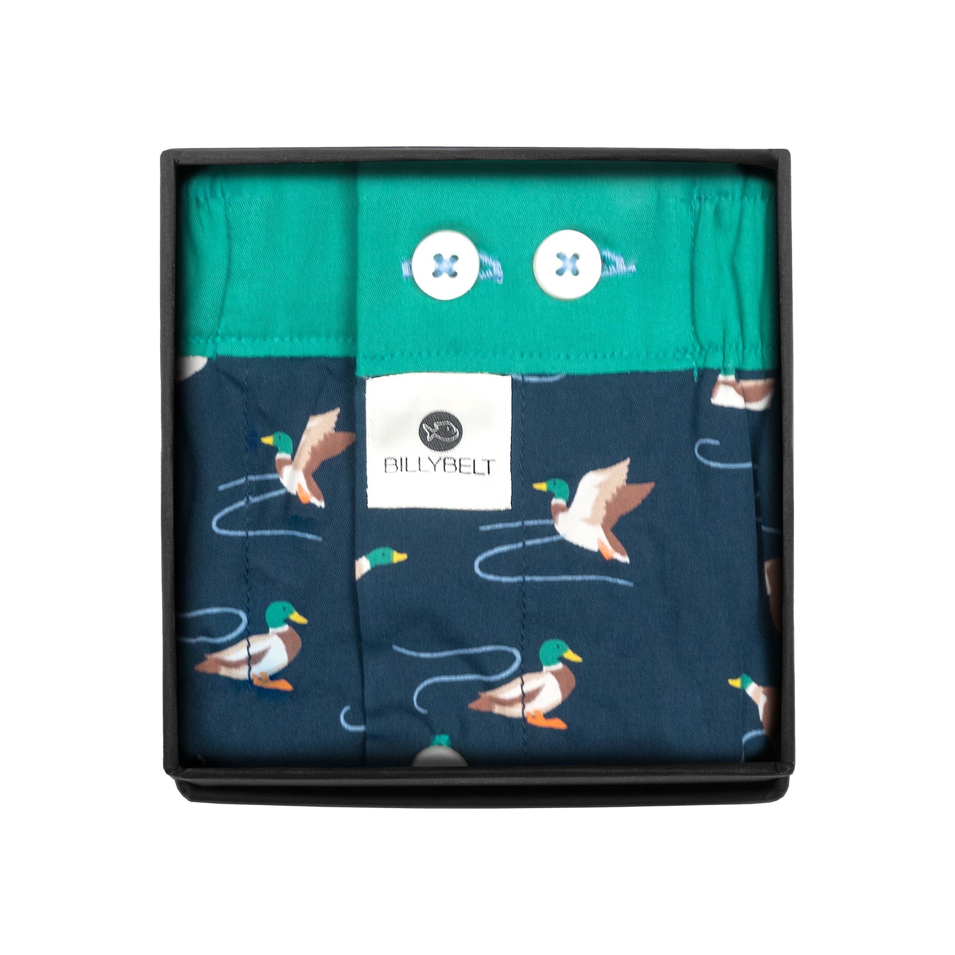 Ducky 棉质平角短裤