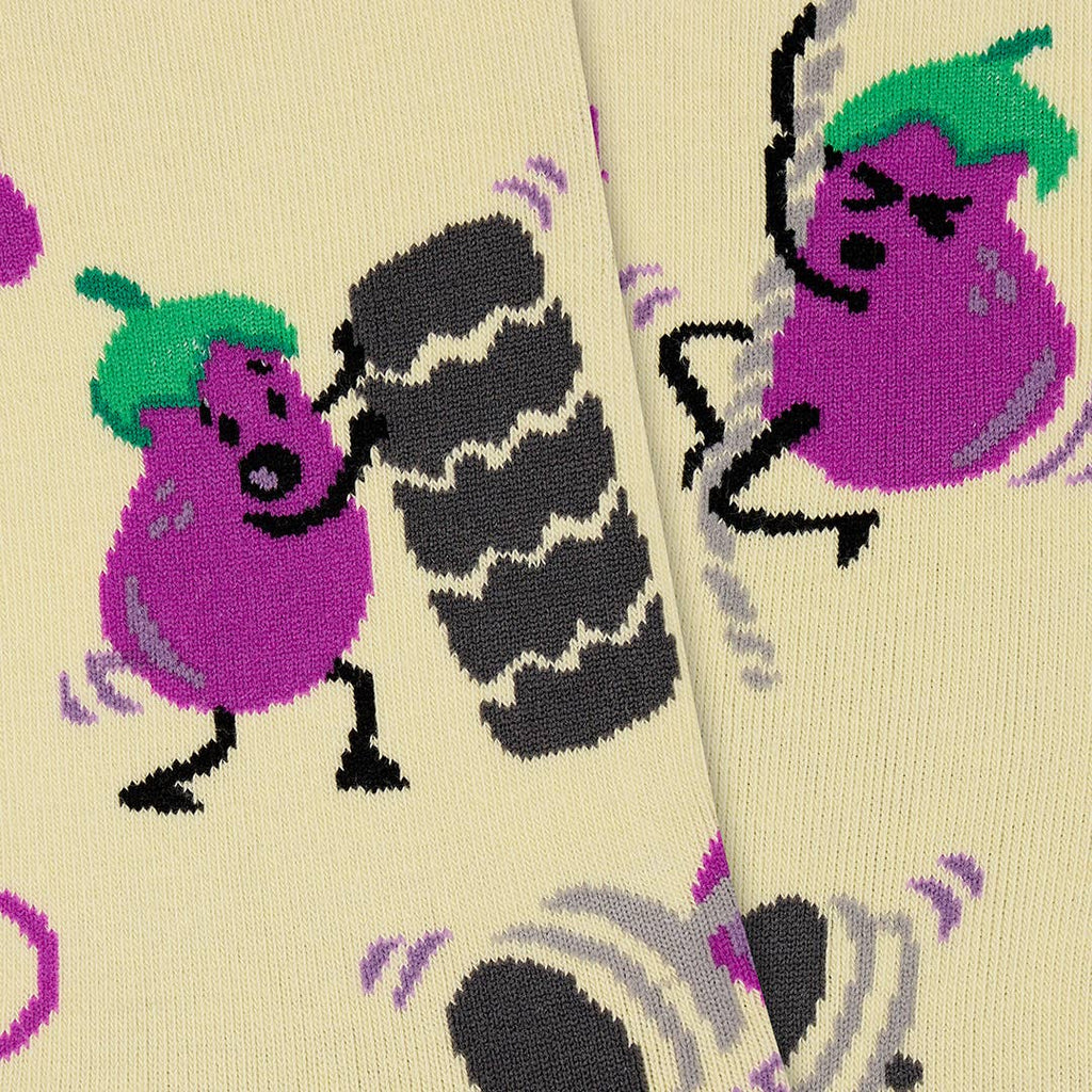 Chaussettes Aubergines Sportives