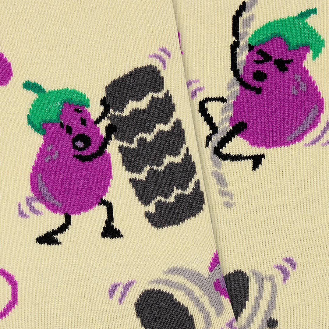 Chaussettes Aubergines Sportives