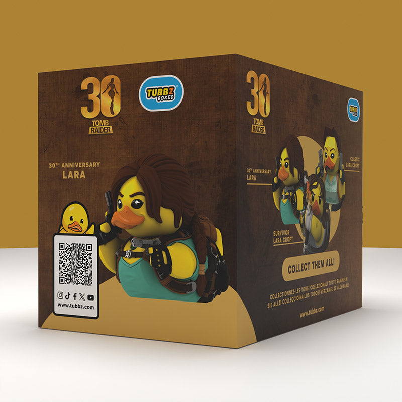 Canard Tomb Raider: Lara Croft 30th Anniversary TUBBZ (Boxed Edition) - vue 3
