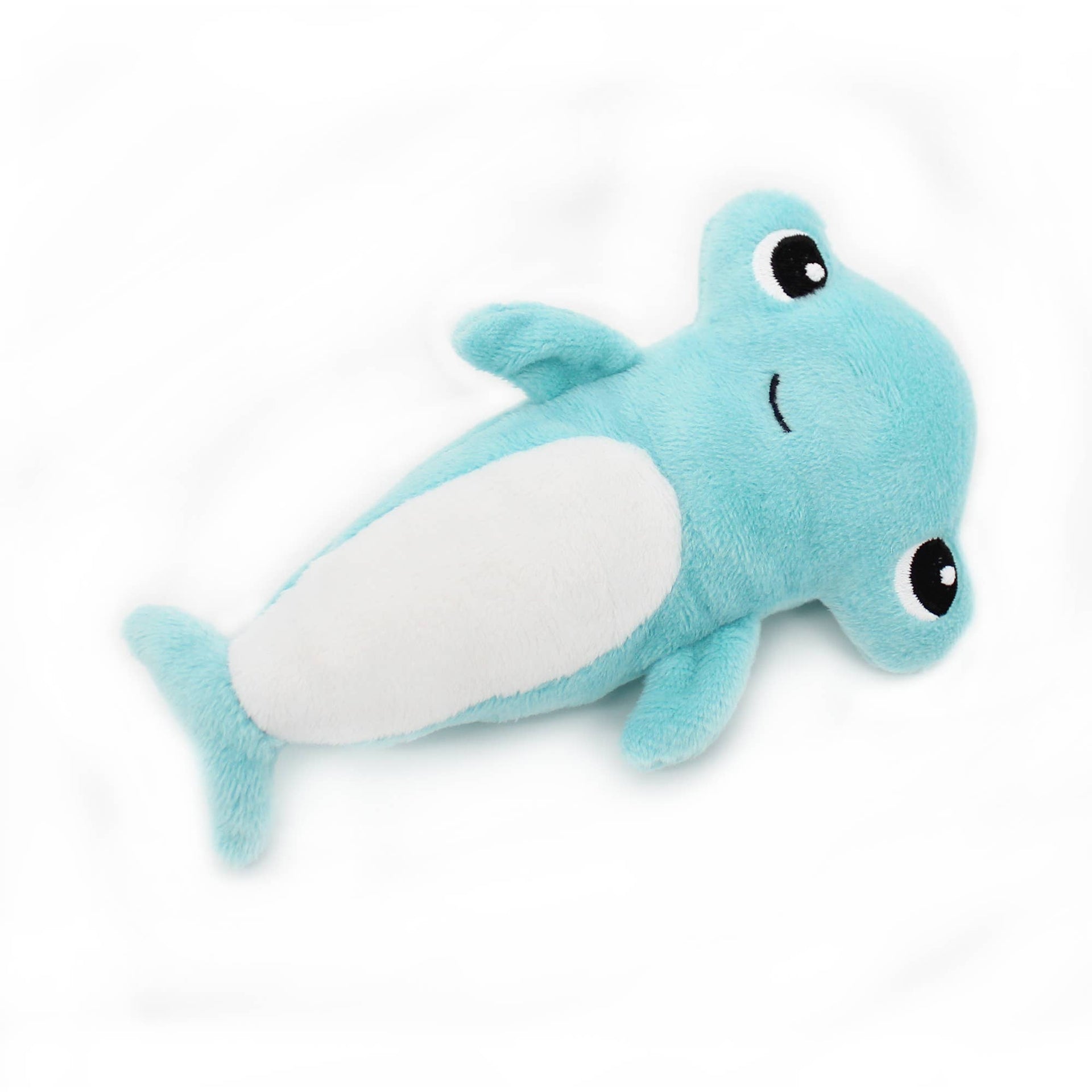 Peluche requin marteau Clou maman et son bébé bleu aqua – Les Ptipotos