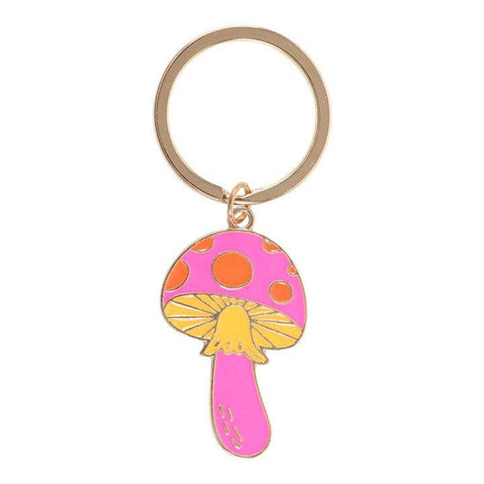 Funky Fungi Mushroom Keychain