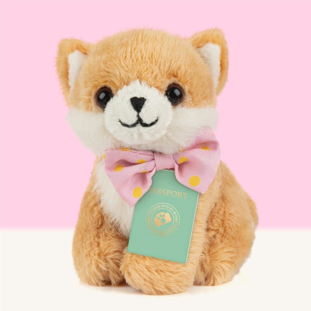 Mini Peluche Chiot Poméranien