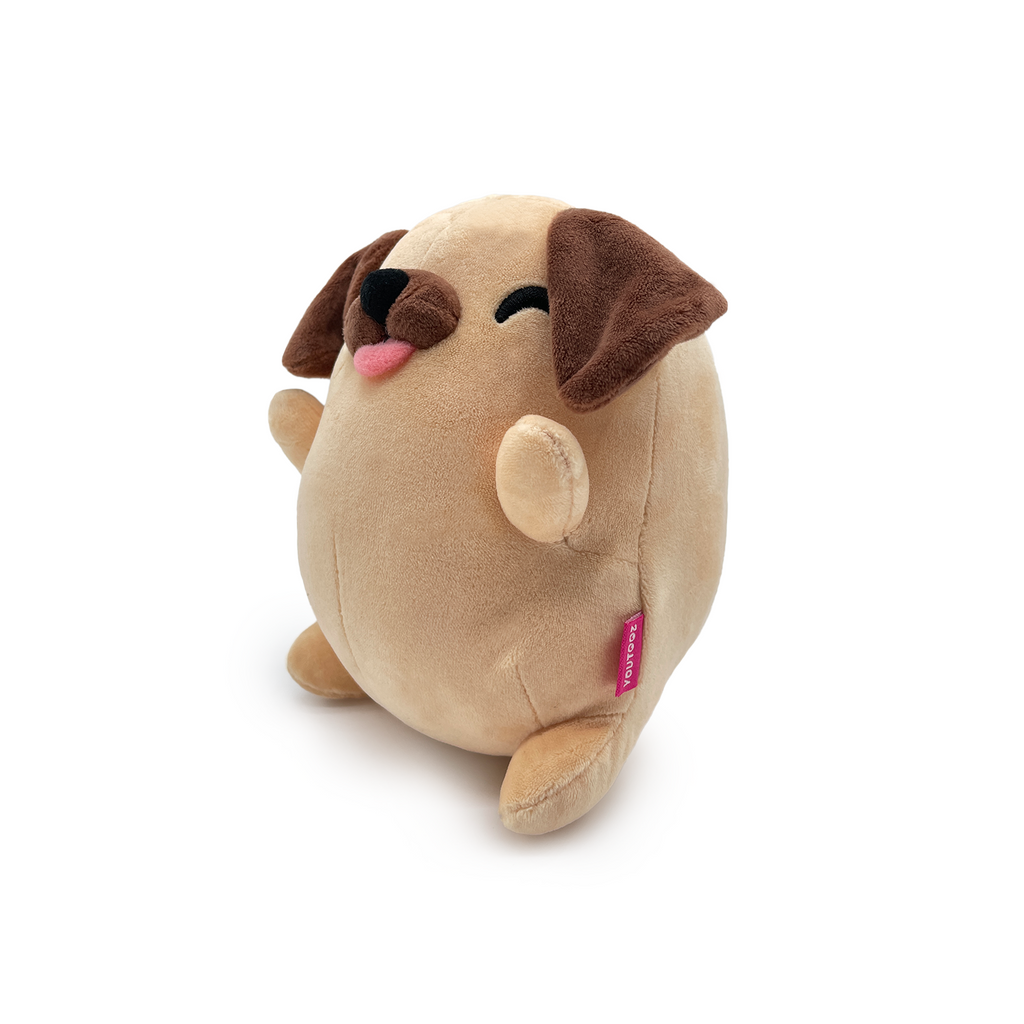 Dude Dans Pug Blep Stickie (6in)