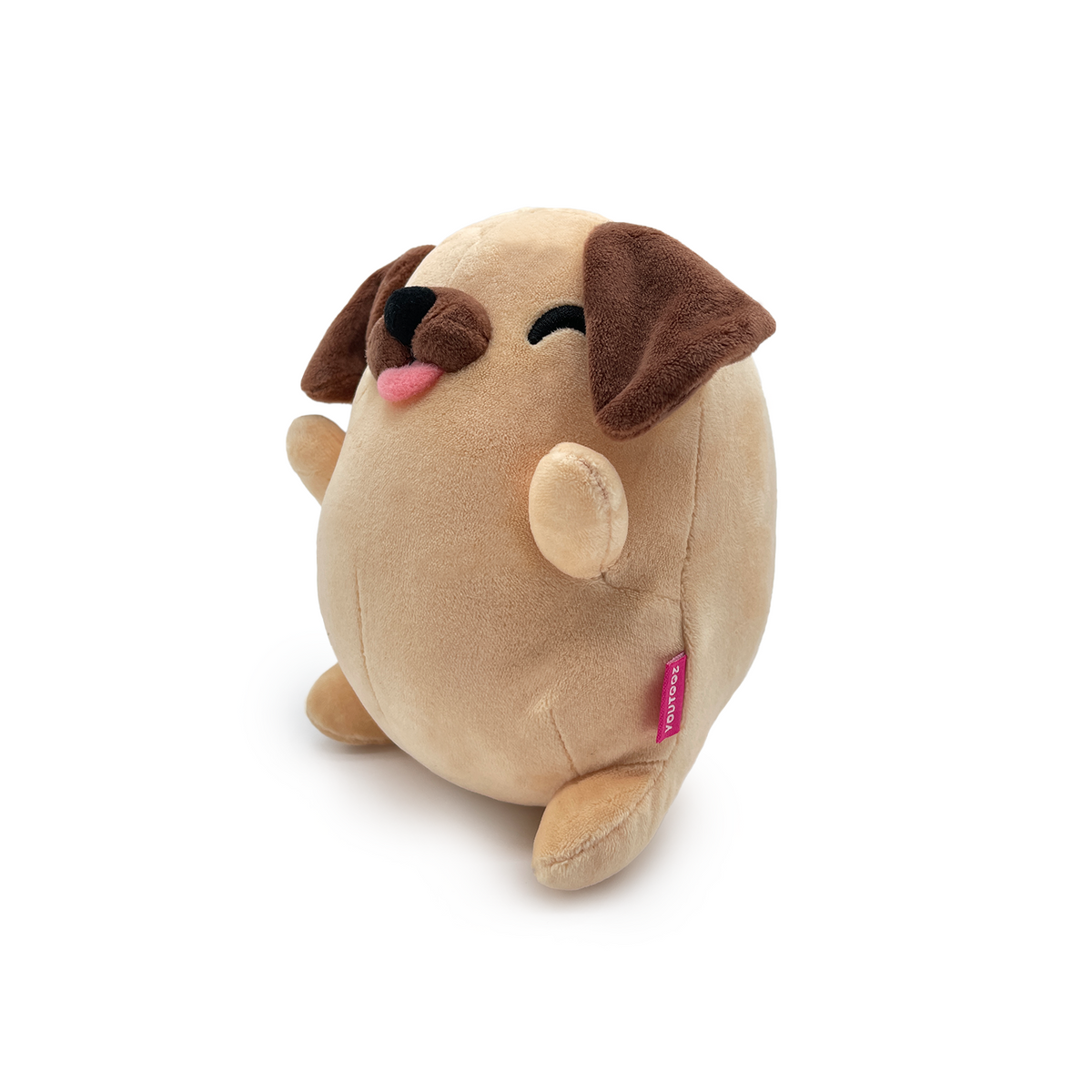 Dude Dans Pug Blep Stickie (6in)