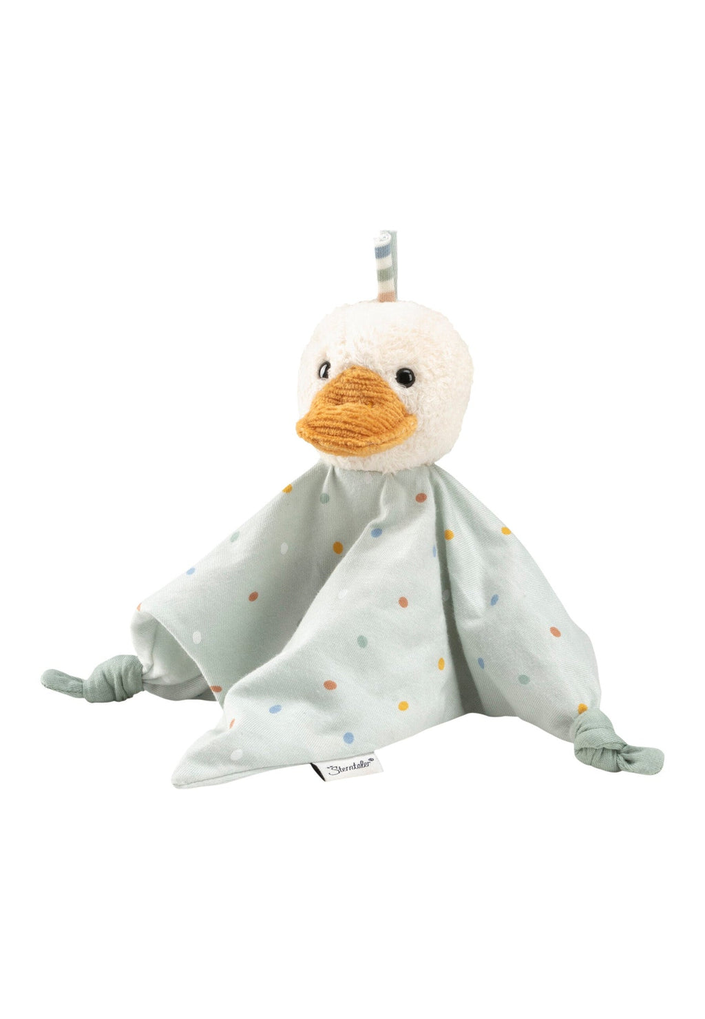 Doudou Canard Edda S avec hochet