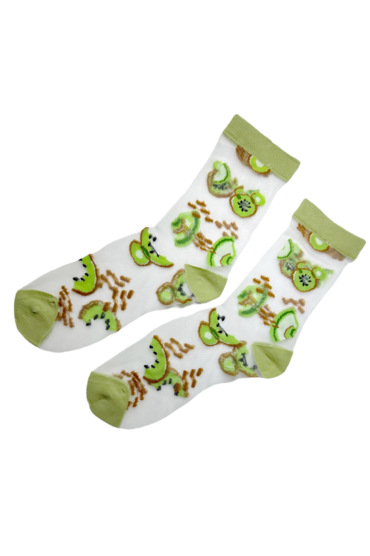 Chaussettes Transparentes Kiwis