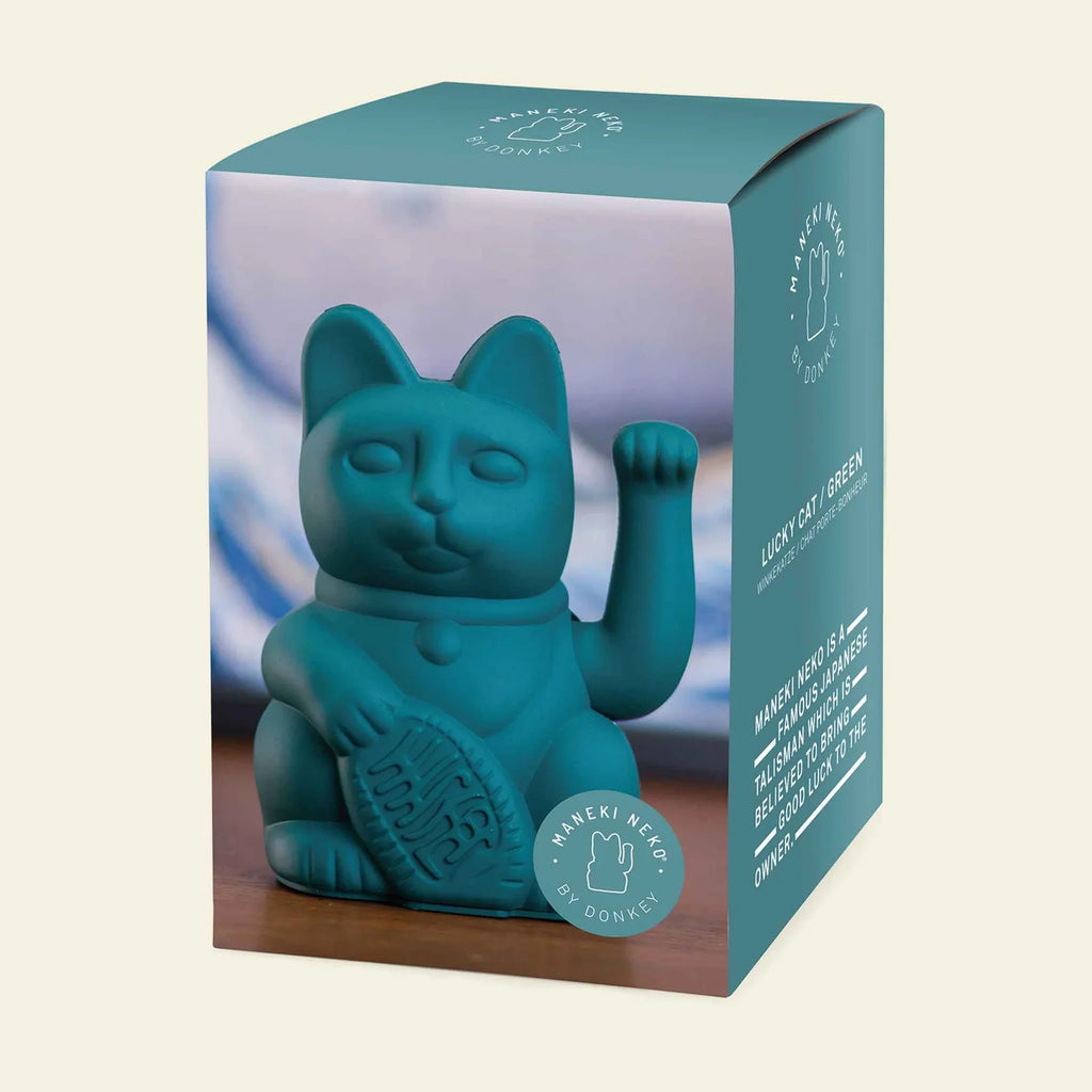 Chat Chanceux Vert