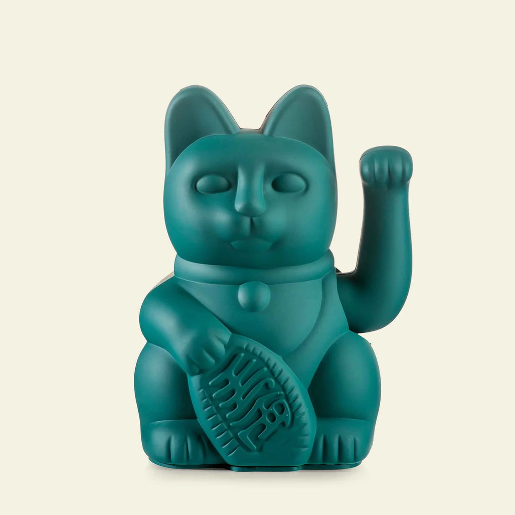 Chat Chanceux Vert