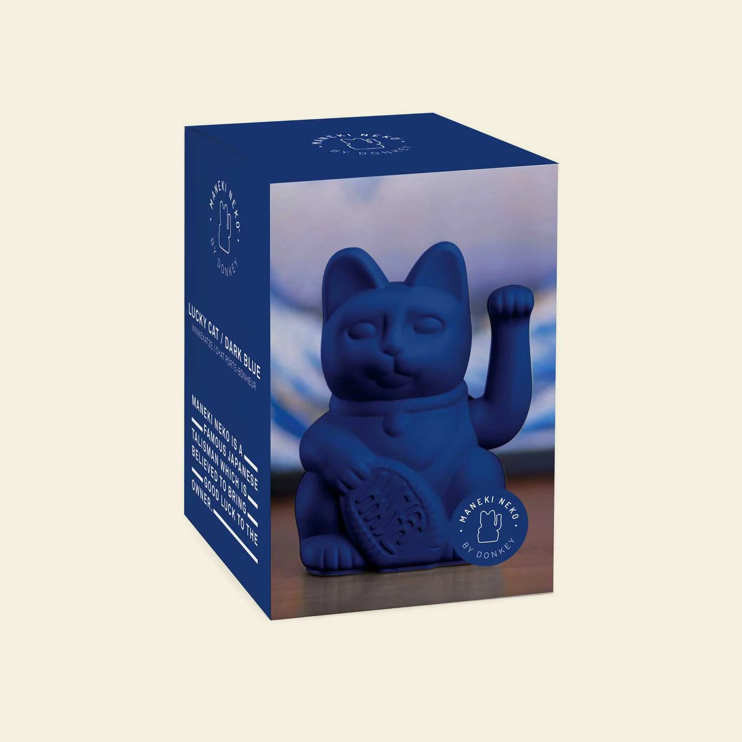 Chat Chanceux Bleu Foncé
