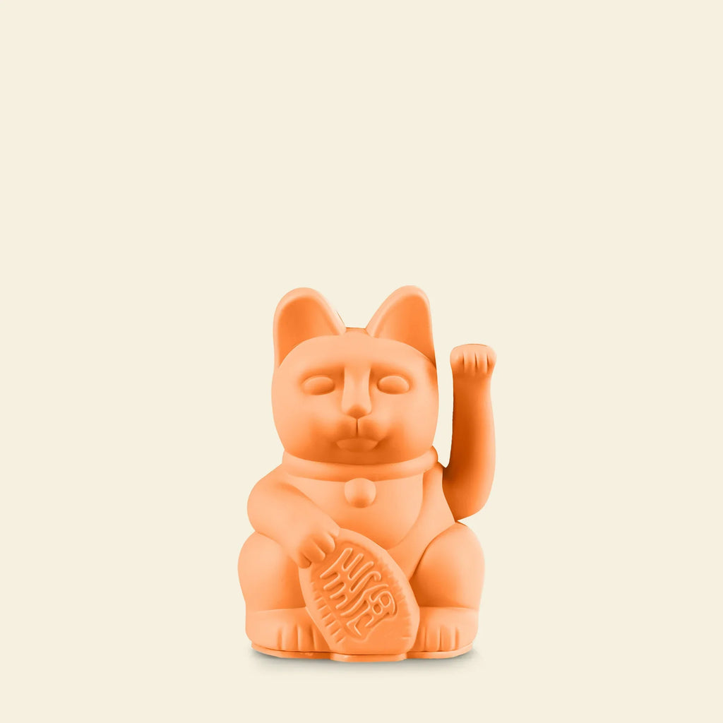 Mini Lucky Cat Peach