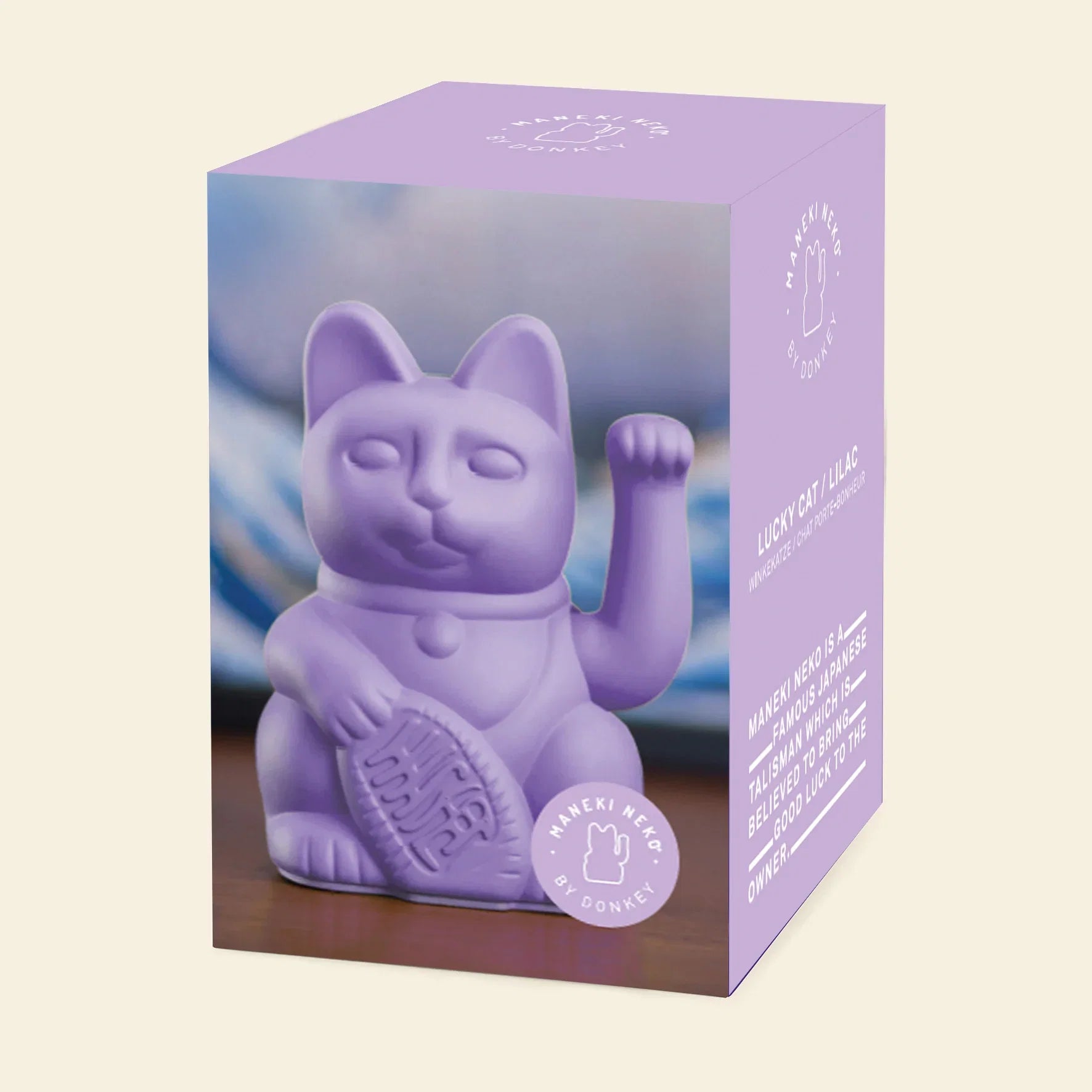 Chat Chanceux Lilas
