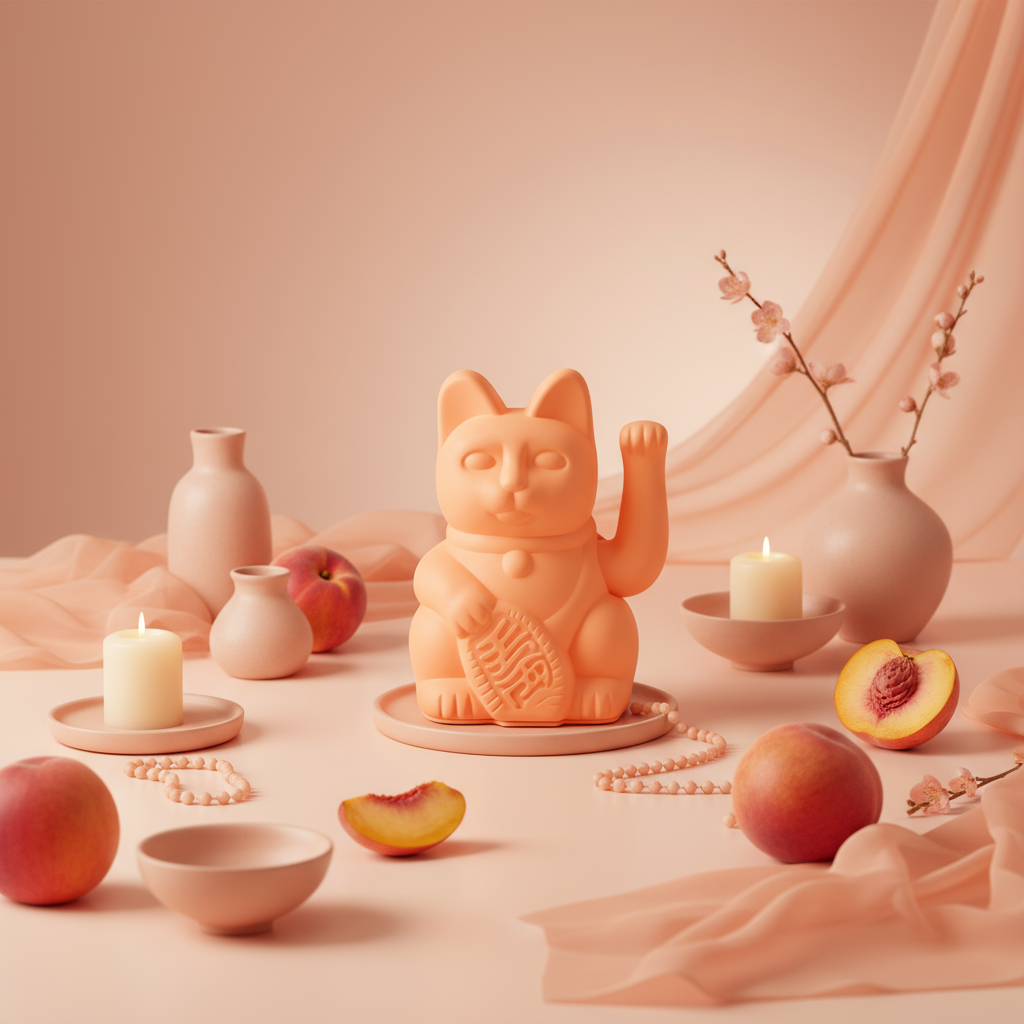 Lucky Cat Праскова