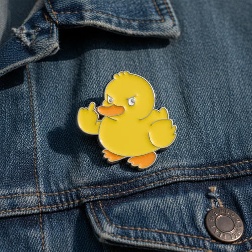 Duck Off Yellow Duck Pins