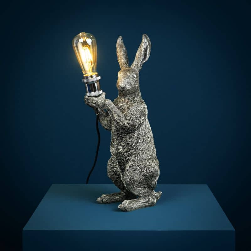 Lampe de table Lapin Meister Lampe, Argent