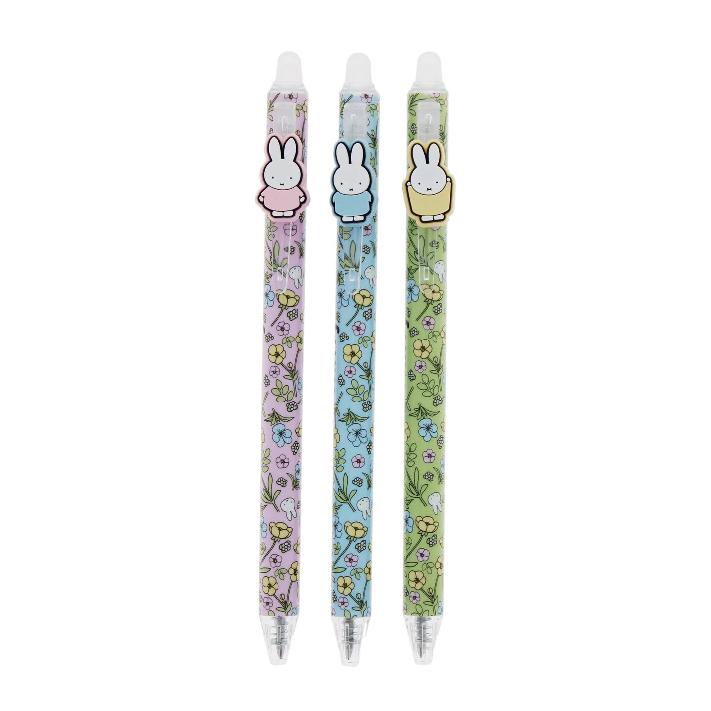 Miffy Rabbit Erasable Gel Pens 3-Pack