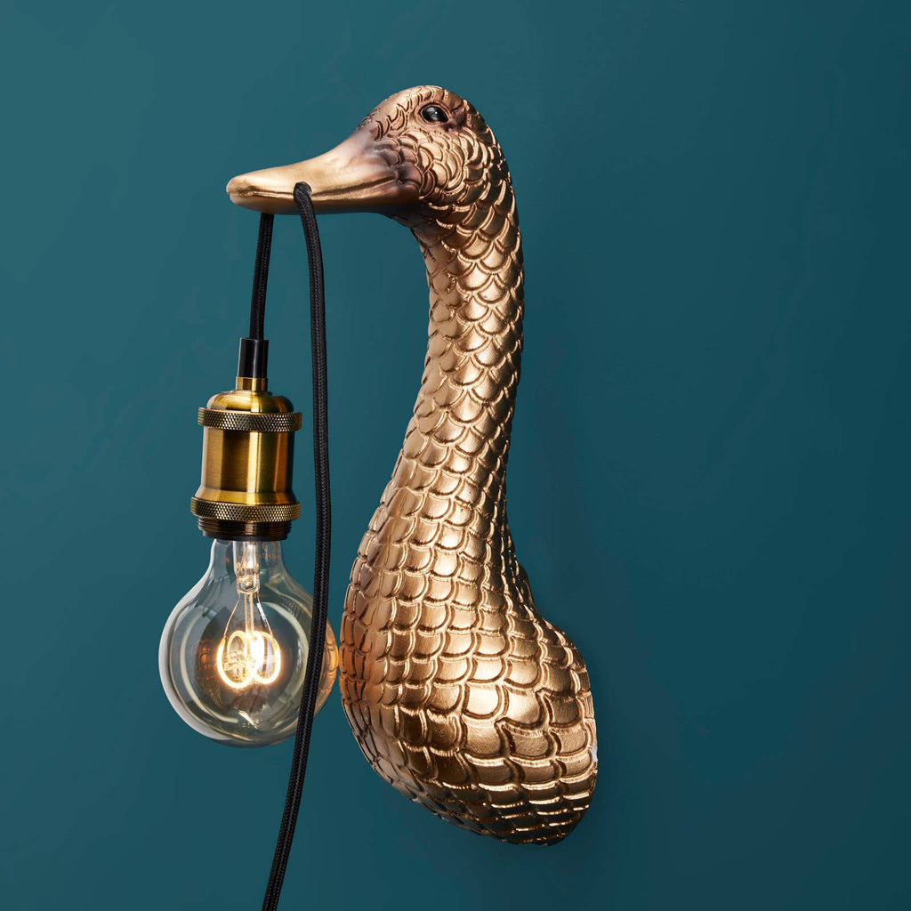 Applique Murale Canard « Son of a Duck » Or WERNS – vue produit 2