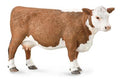 Collecta La ferme (L): VACHE HEREFORD 12.4x7.2cm