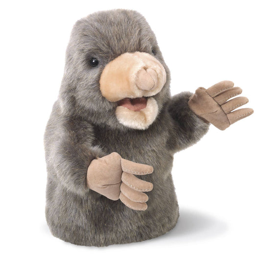 Marionnette à main Petite taupe 3141/ Petite taupe Folkmanis réaliste