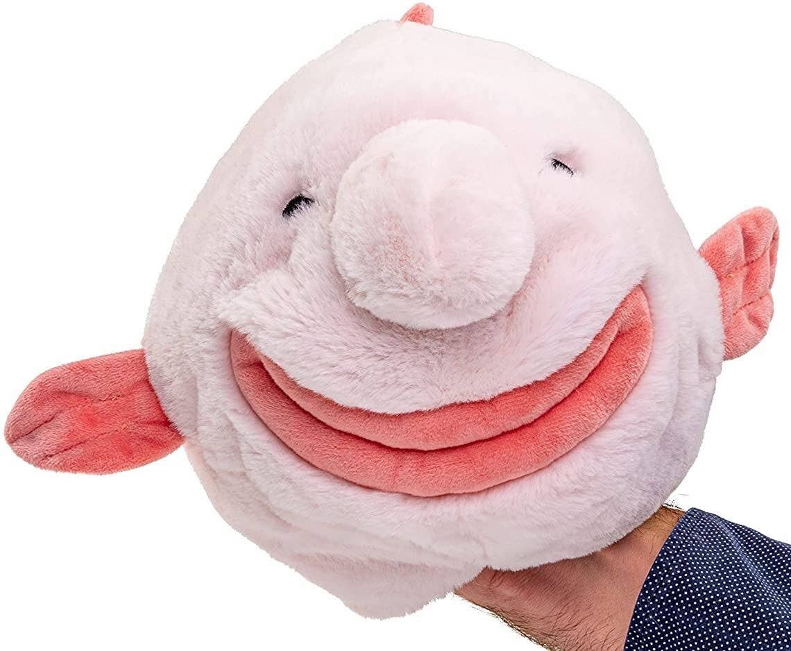 Peluche Blobfish Réversible Uni Toys