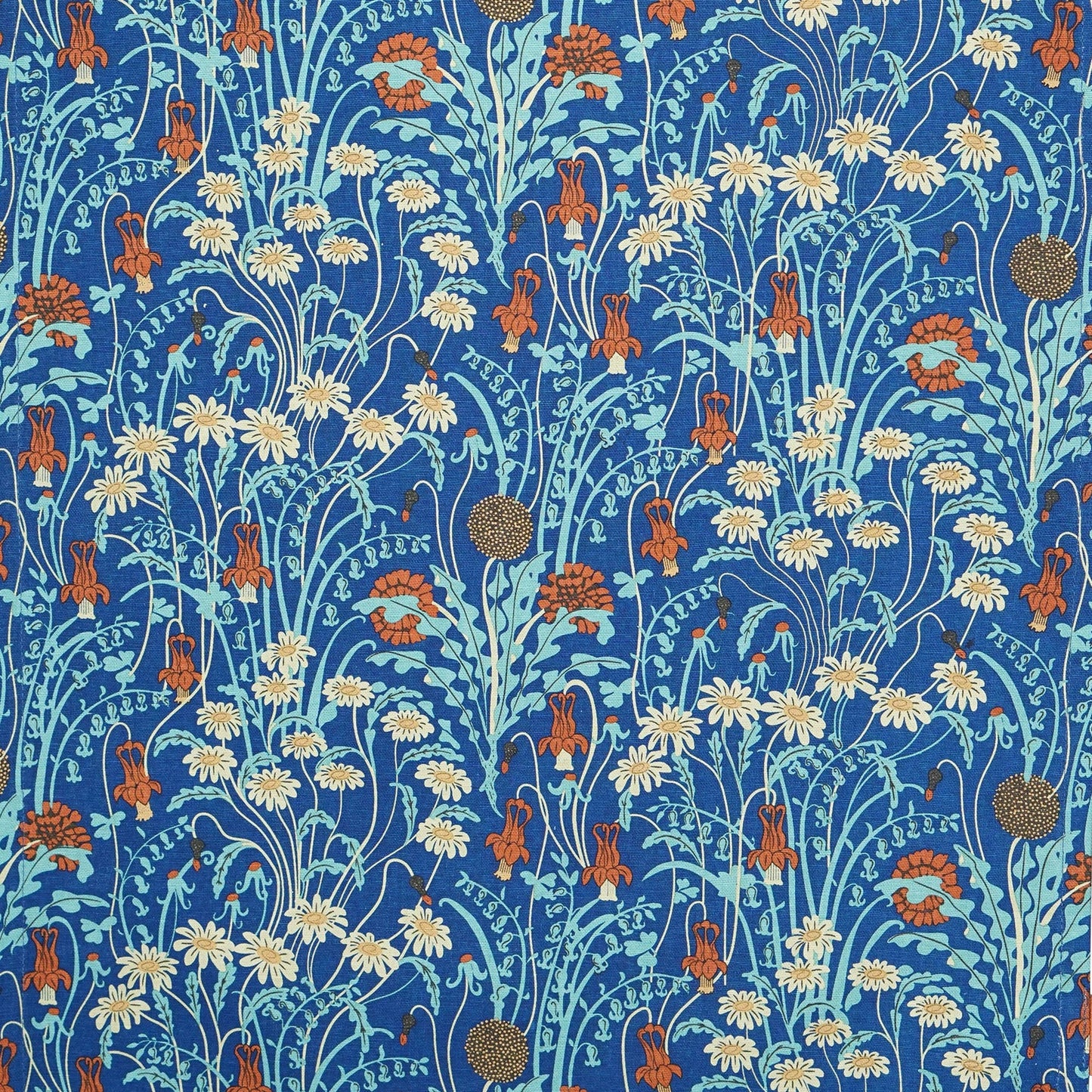 Torchon en coton recyclé - Fleurs des prés