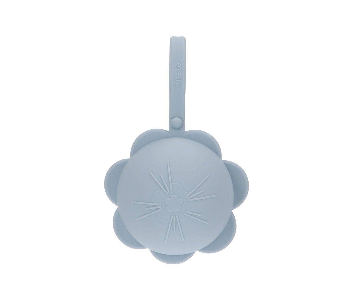 Porte-sucette en silicone Fleur Ciel - vue 3