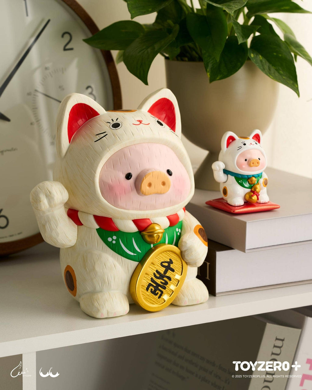 LuLu le Cochonnet - Maneki Lu (chat calico)