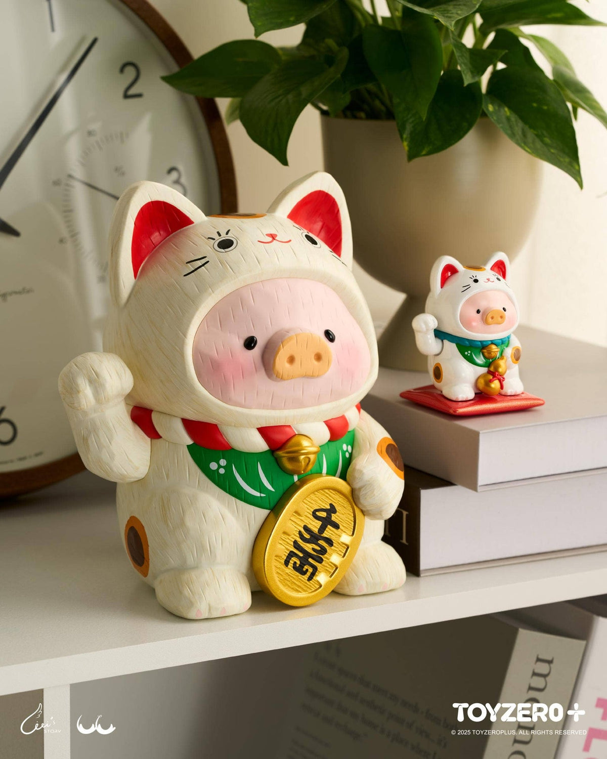 LuLu le Cochonnet - Maneki Lu (chat calico)