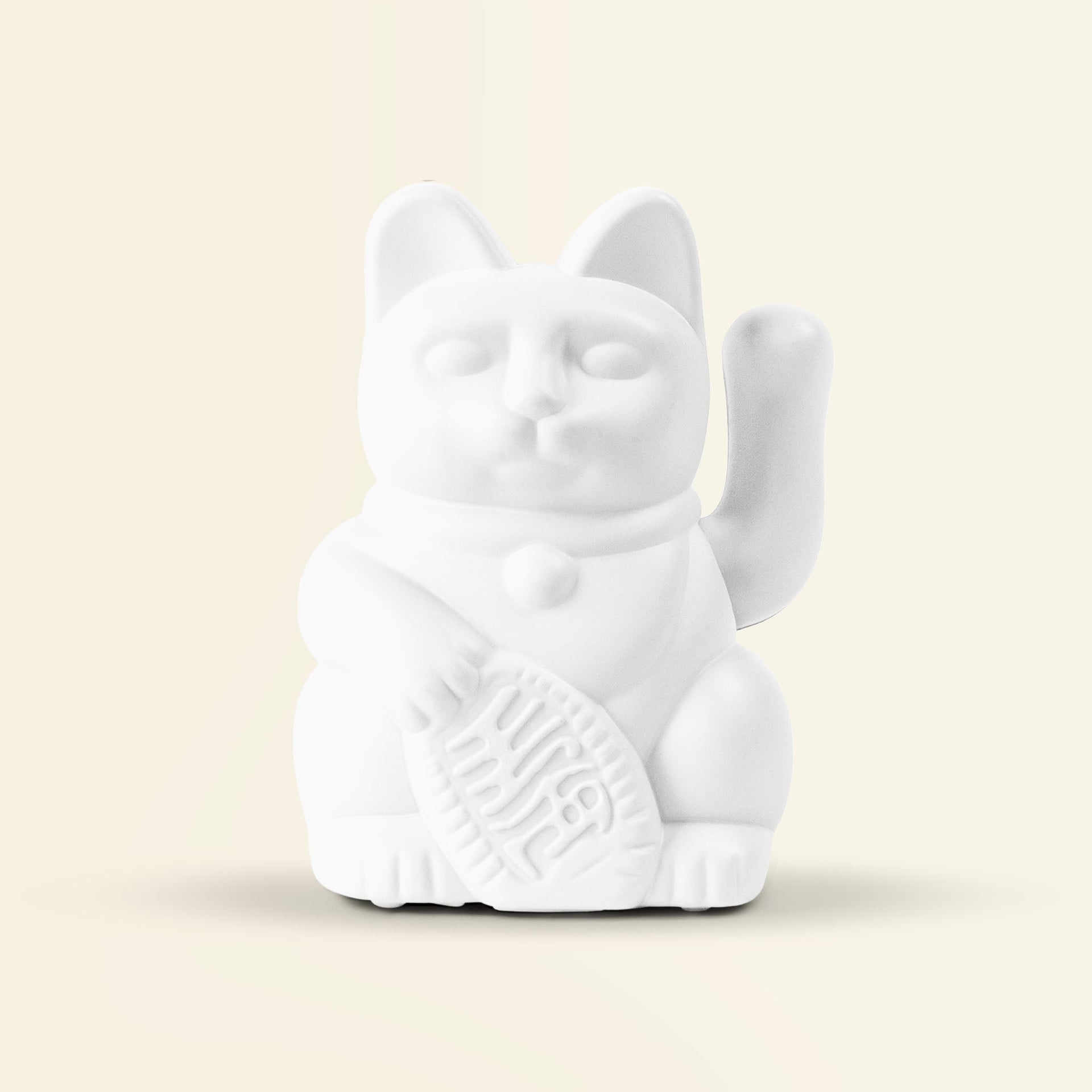 White Solar Lucky Cat “Shiora”