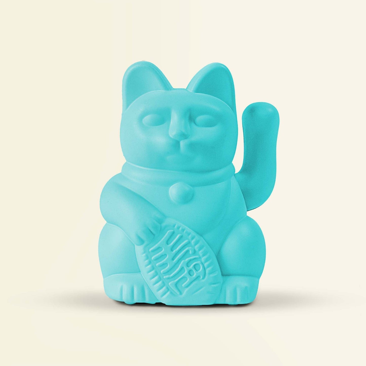 Glücks-Solar-Katze Türkis „Miko“