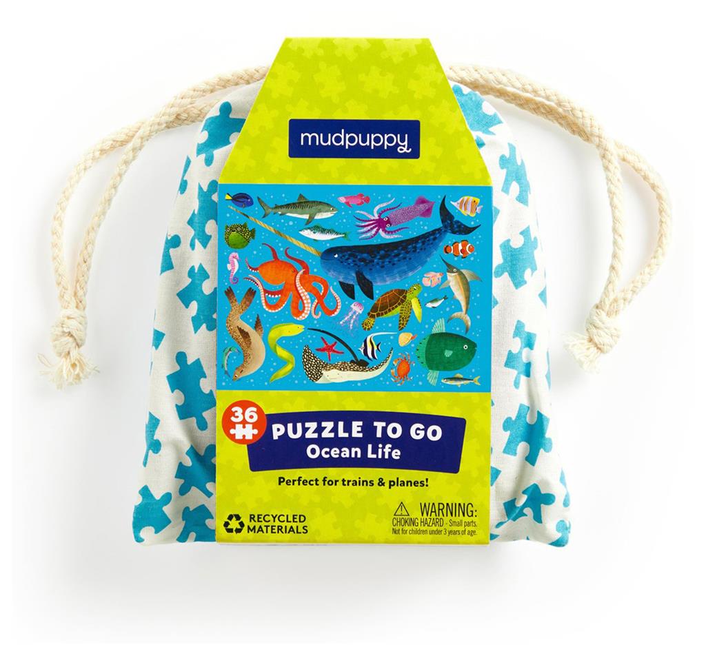 Puzzle „Meerestiere“, 36 Seiten