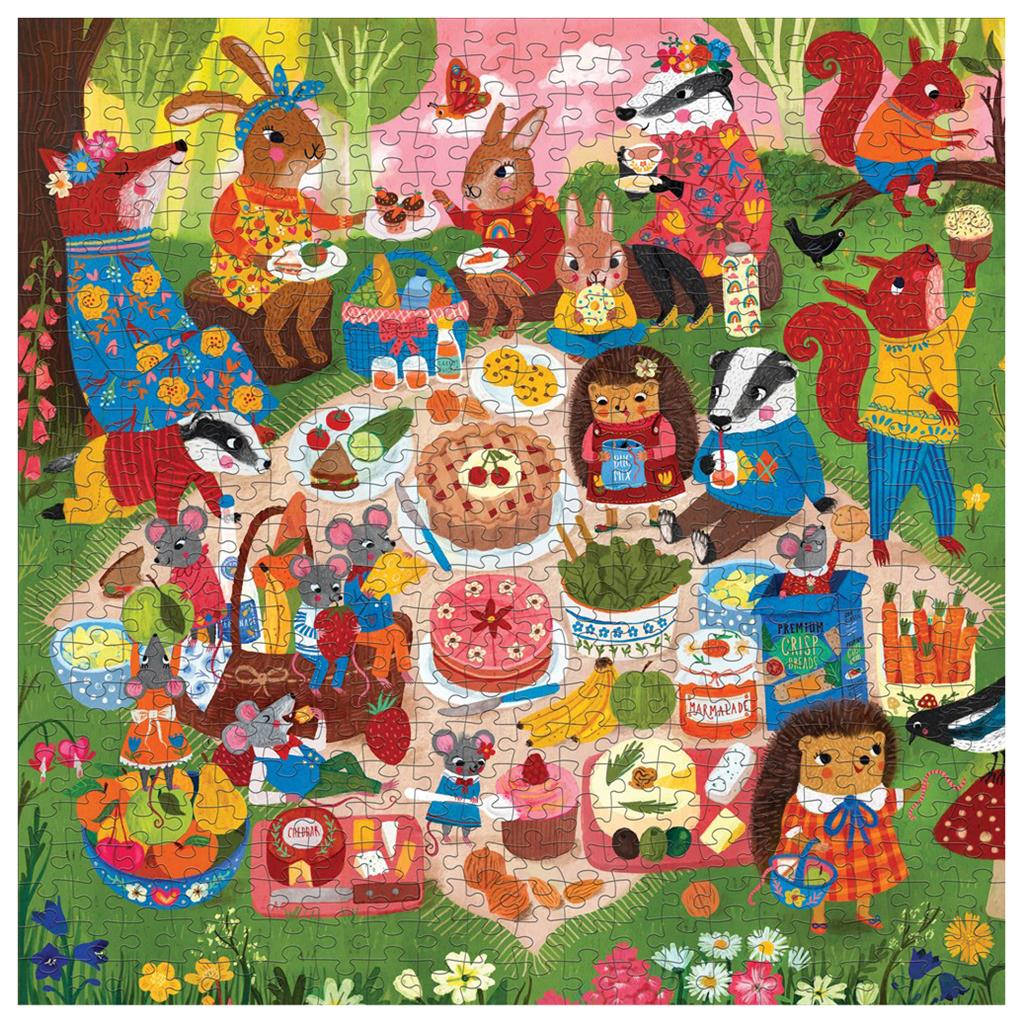 Forest Picnic Puzzle 500 pieces