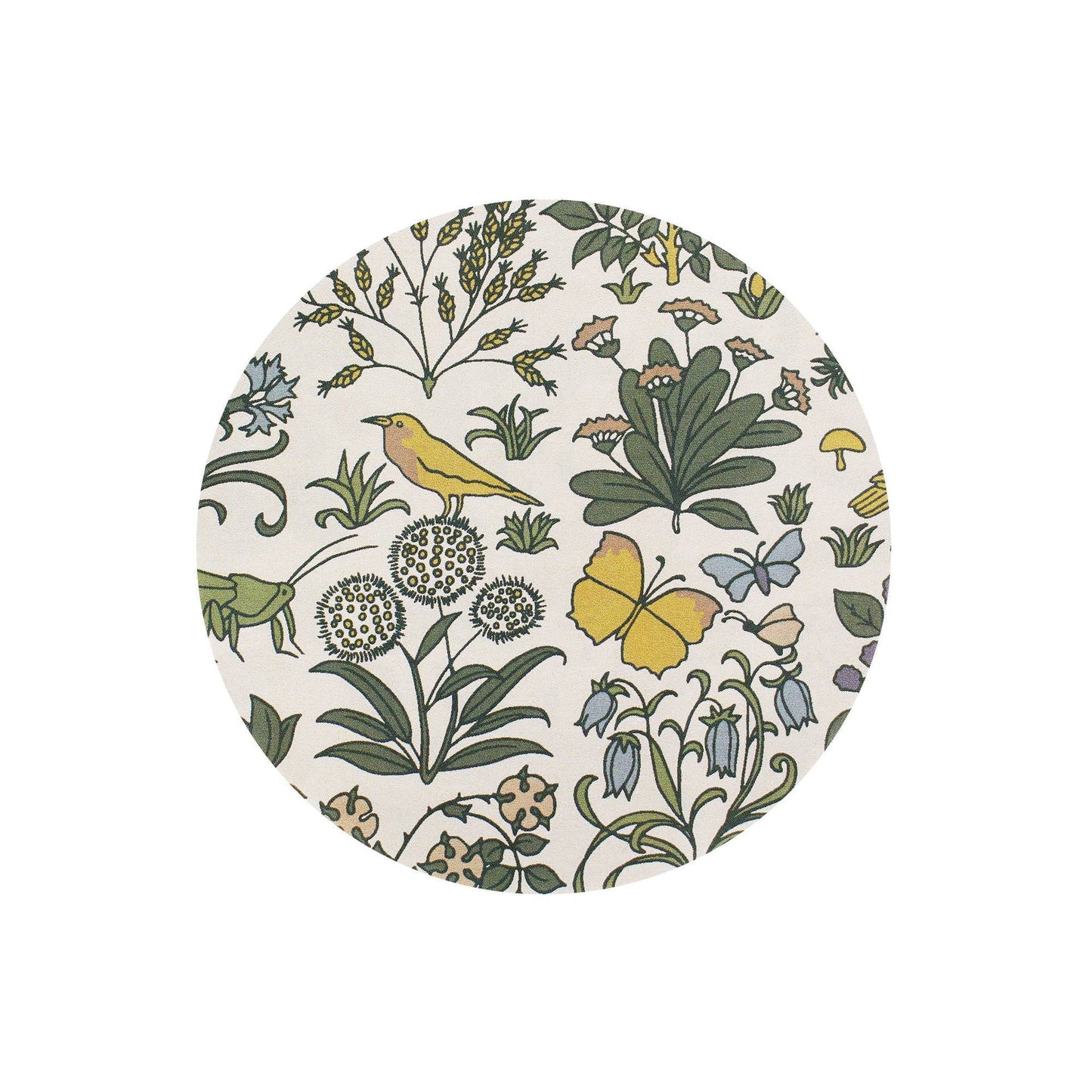 Dessous de Verre en Céramique Voysey Jardin Botanique Faune et Flore