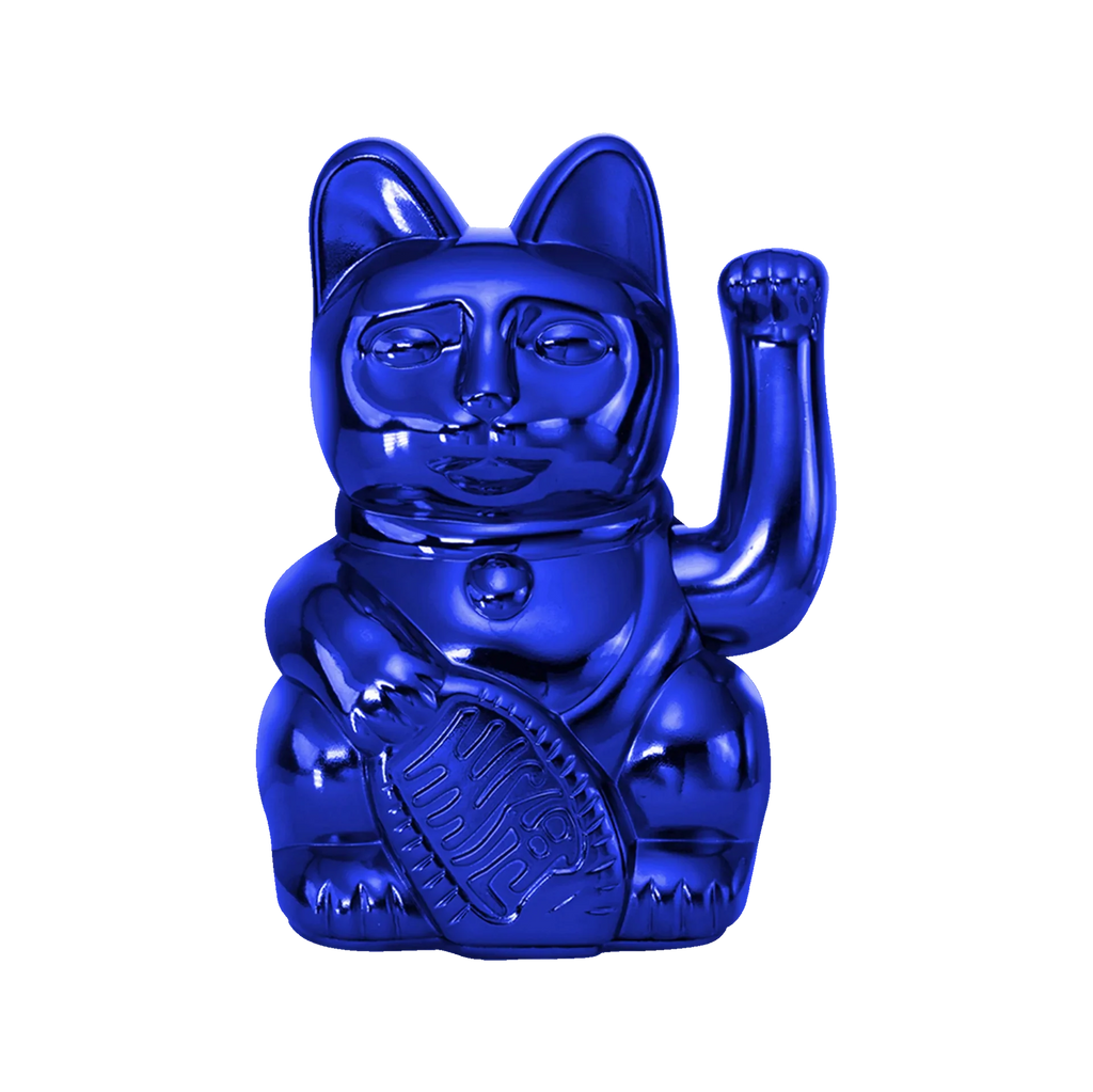 Chat Chanceux Bleu Brillant - Cosmic Edition Terre