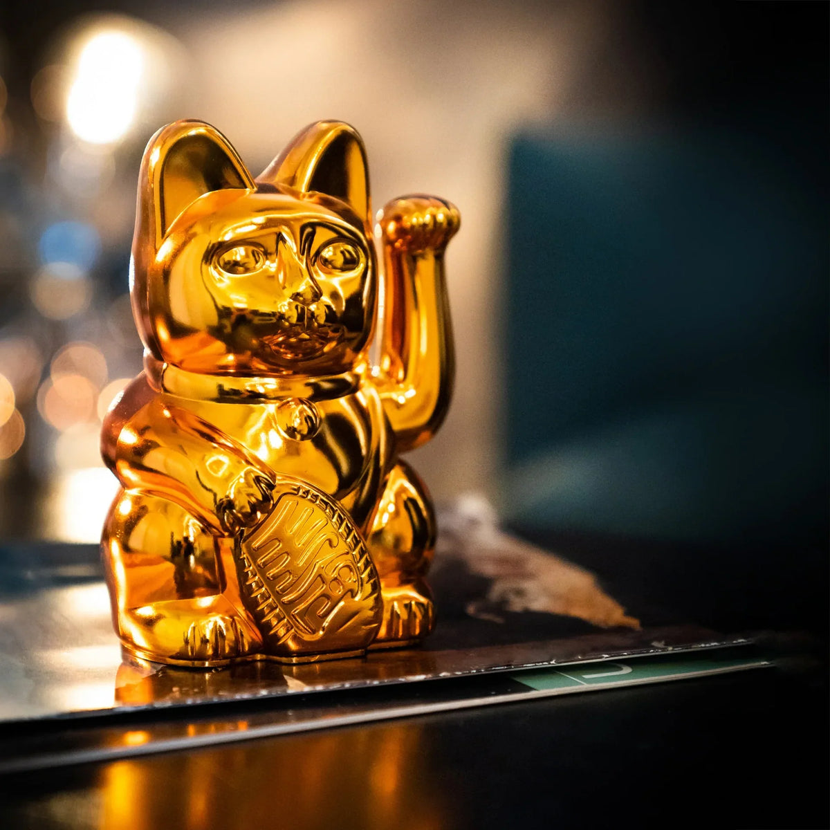 Chat Chanceux Cuivré Brillant - Cosmic Edition