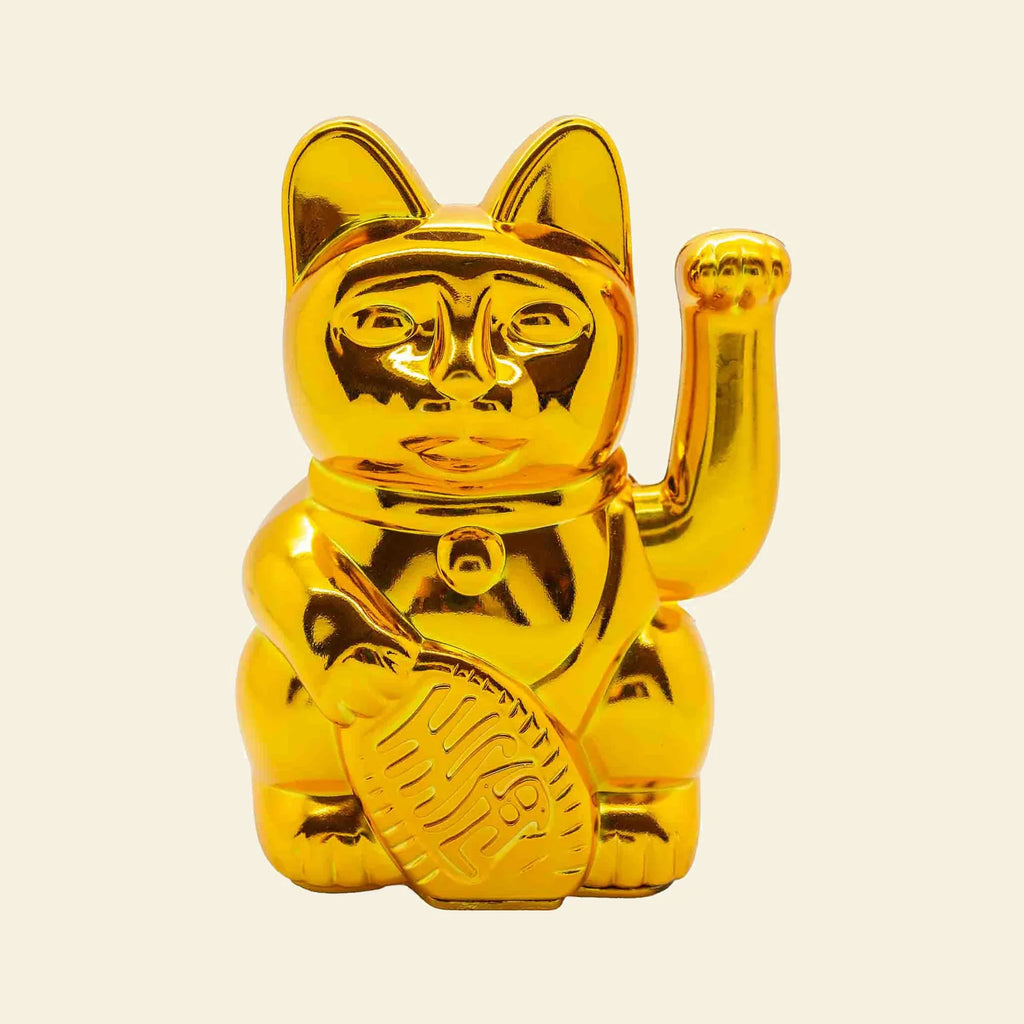 Shiny Copper Lucky Cat - Cosmic Edition Mars