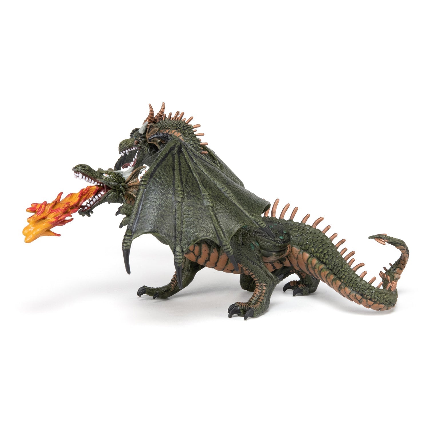 Figurine Dragon deux têtes Papo - créature fantastique