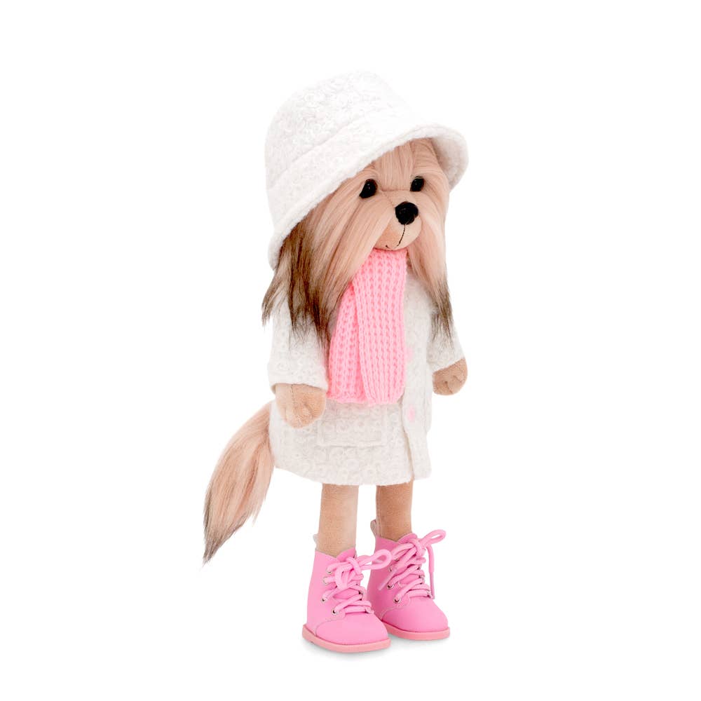 Poupée chien Lucky Yoyo : Mode Hiver-38cm