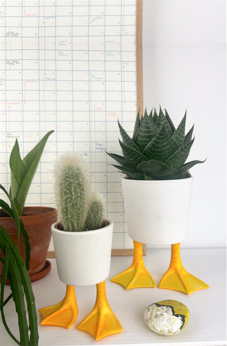 Pot de fleur Pattes de Patos Bitten – Cache-pot original
