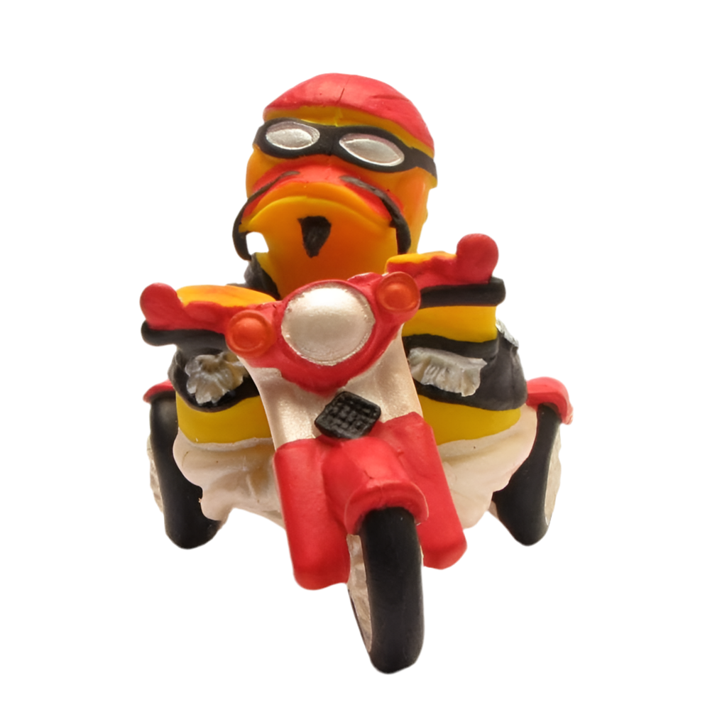Biker-Ente