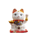 tirelire chat chanceux blanc lcc