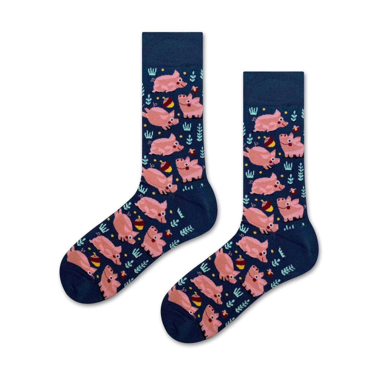 Chaussettes Cochons avec Glands