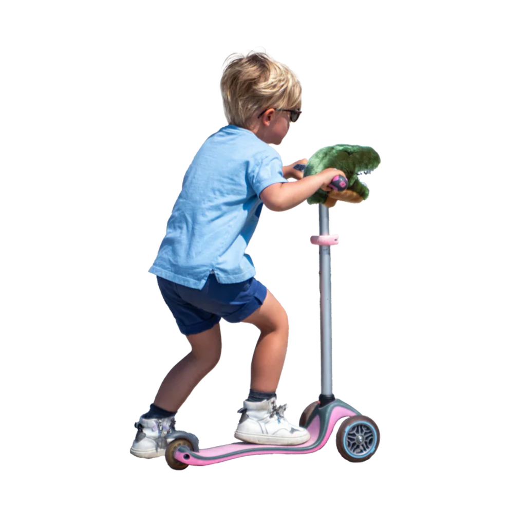 Accessoire tête de T-Rex pour vélo ou trottinette enfant - Wild & Soft