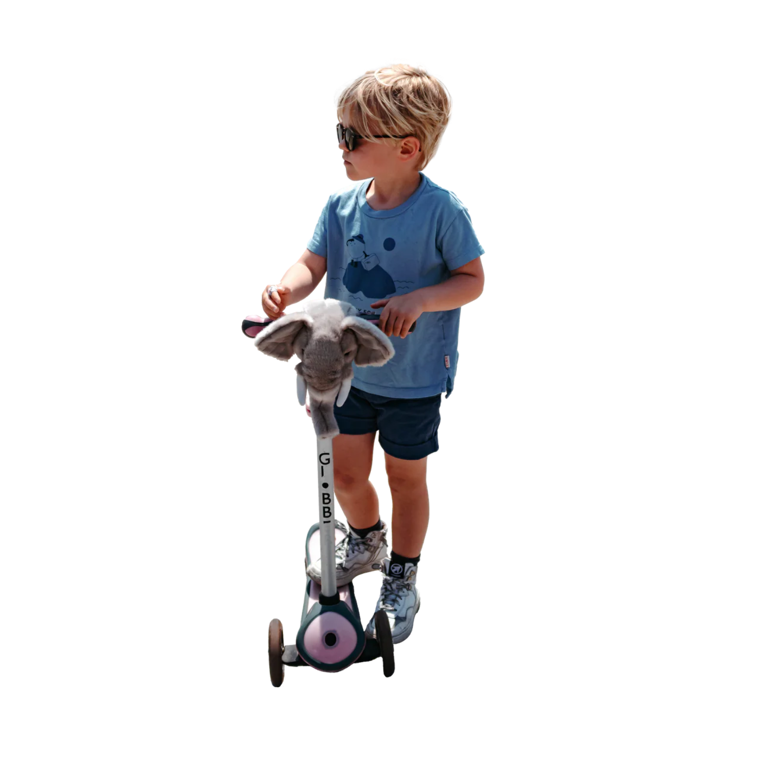 Accessoire tête de éléphant pour vélo ou trottinette enfant - Wild & Soft