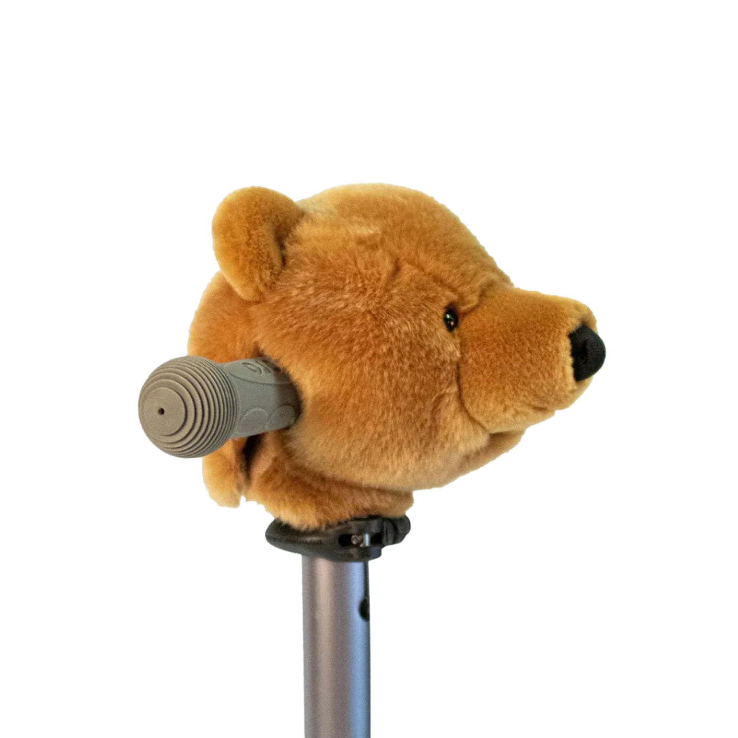 Accessoire tête de ours brun pour vélo ou trottinette enfant - Wild & Soft