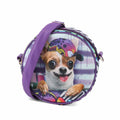 Sac à Bandoulière Rond Karactermania « Krazymals Chihuahua »