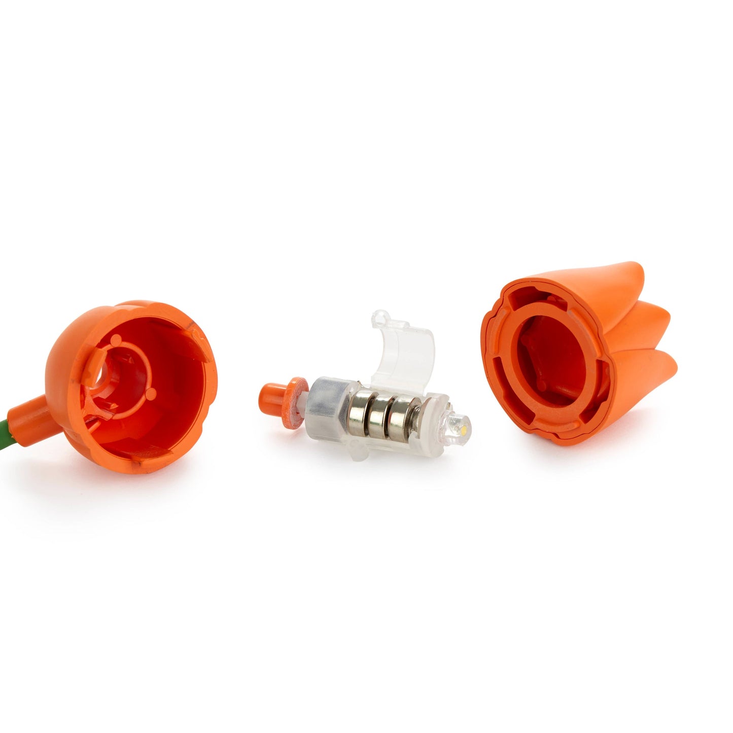 Orangefarbene Tulpen-Leselampe