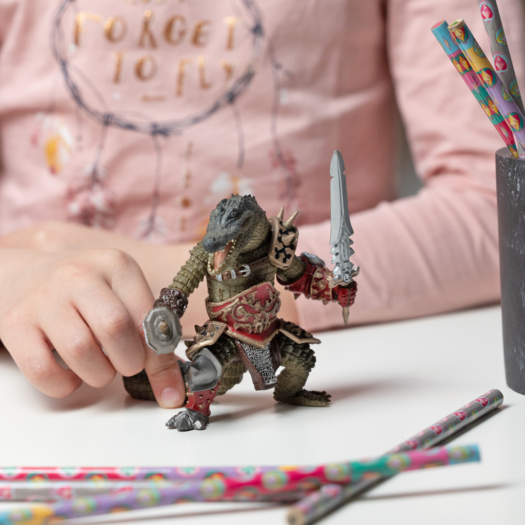 Figurine Mutant crocodile Papo - créature fantastique