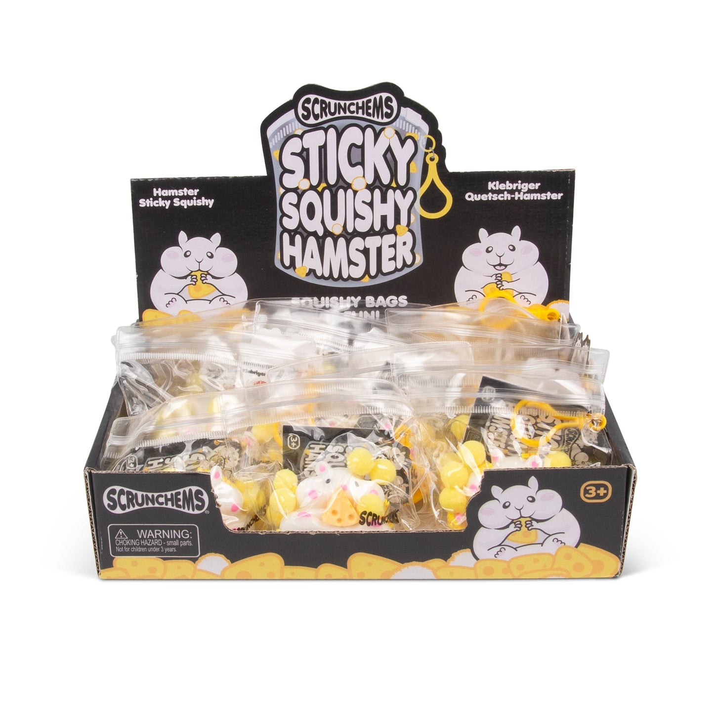 SCRUNCHEMS COLLANT SQUISHY HAMSTER