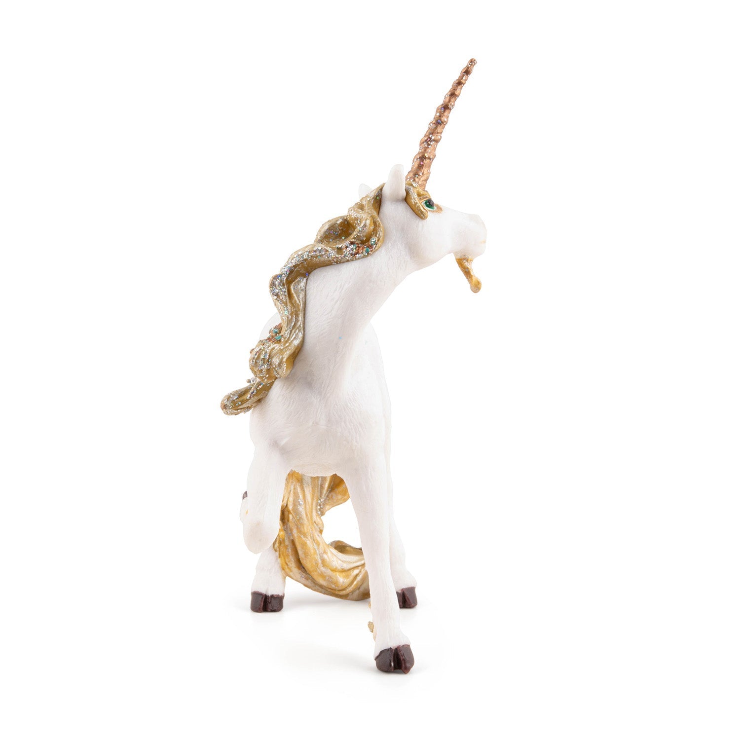 Figurine Licorne dorée Papo - personnage féerique
